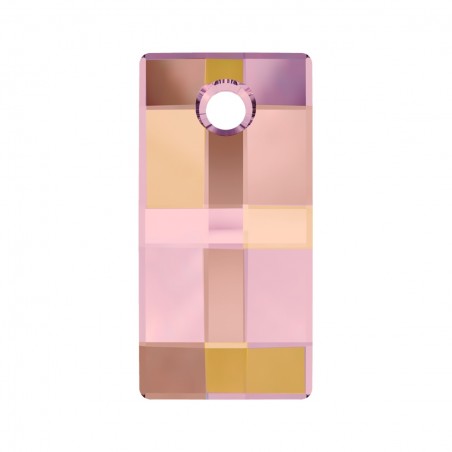Swarovski 6696 Urban Pendant 20mm Crystal Astral Pink