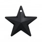 Swarovski 6714 Star Pendant 20mm Jet