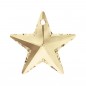 Swarovski 6714 Star Pendant 20mm Crystal Golden Shadow