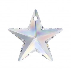 Swarovski 6714 Star Pendant 20mm Crystal AB
