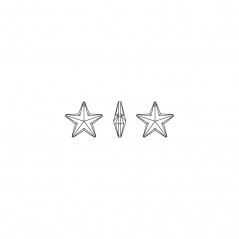 Swarovski 6714 Star Pendant 40mm Crystal AB