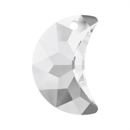 Swarovski 6722 Moon Pendant 16mm Crystal