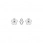 Swarovski 6744 Flower Pendant 12mm Light Rose