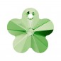 Swarovski 6744 Flower Pendant 14mm Peridot