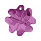 Swarovski 6764 Clover Pendant 19mm Fuchsia