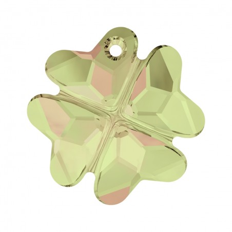 Swarovski 6764 Clover Pendant 19mm Crystal Luminous Green
