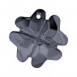 Swarovski 6764 Clover Pendant 23mm Crystal Silver Night