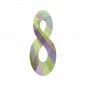 Swarovski 6792 Infinity Pendant 18mm Crystal Paradise Shine