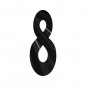 Swarovski 6792 Infinity Pendant 18mm Jet