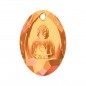 Swarovski 6871 Buddha Pendant 28x19.8mm Crystal Astral Pink