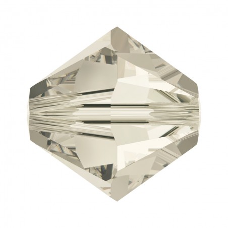 Swarovski 5328 4mm Crystal Silver Shade