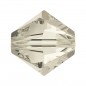Swarovski 5328 4mm Crystal Silver Shade