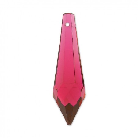 Swarovski 8611 Drop Pendant 40x11mm Bordeaux