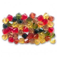 Swarovski 5328 4mm MIX Autumn 50ks
