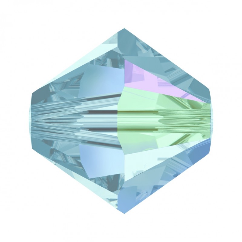 Swarovski 5328 4mm Aquamarine AB