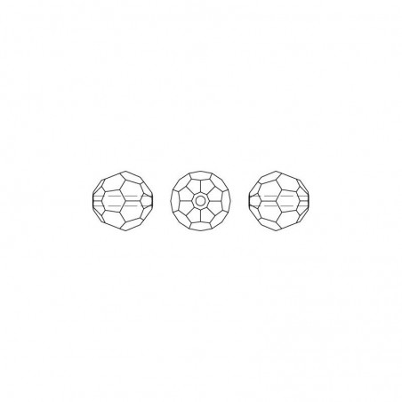 Swarovski 5000 2mm Golden Shadow 50ks