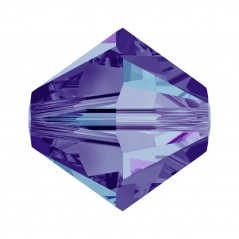 Swarovski 5328 4mm Crystal Heliotrope