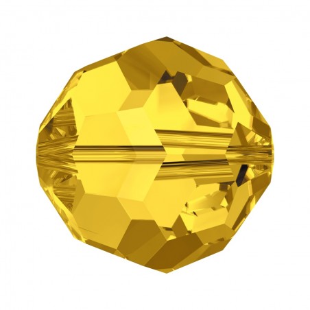 Swarovski 5000 6mm Light Topaz 6ks