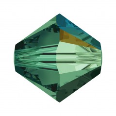 Swarovski 5328 4mm Emerald AB