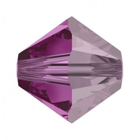 Swarovski 5328 4mm Fuchsia Satin
