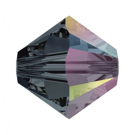 Swarovski 5328 4mm Graphite AB
