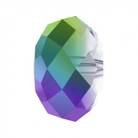 Swarovski 5040 Briolette Bead 6mm Crystal Scarabeus Green 1ks