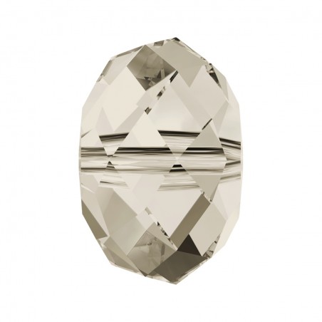 Swarovski 5040 Briolette Bead 6mm Crystal Silver Shade 1ks