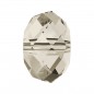 Swarovski 5040 Briolette Bead 8mm Crystal Silver Shade 1ks