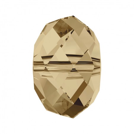 Swarovski 5040 Briolette Bead 12mm Crystal Golden Shadow 1ks