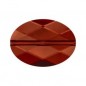 Swarovski 5050 Oval Bead 14x10mm Crystal Red Magma 1ks