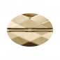 Swarovski 5050 Oval Bead 14x10mm Crystal Golden Shadow 1ks