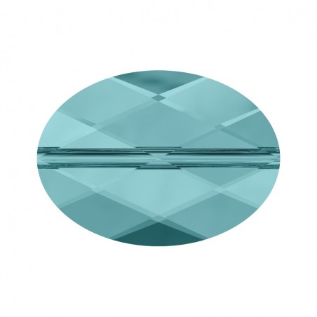 Swarovski 5050 Oval Bead 14x10mm Light Turquoise 1ks
