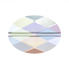 Swarovski 5050 Oval Bead 22x16mm Crystal AB 1ks