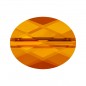 Swarovski 5051 Mini Oval Bead 8x6mm Tangerine 1ks