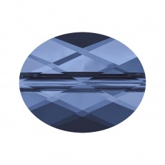 Swarovski 5051 Mini Oval Bead 8x6mm Montana 1ks