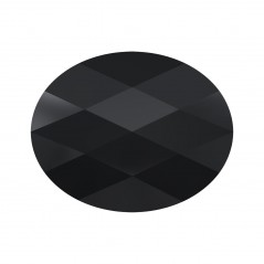 Swarovski 5051 Mini Oval Bead 8x6mm Jet 1ks
