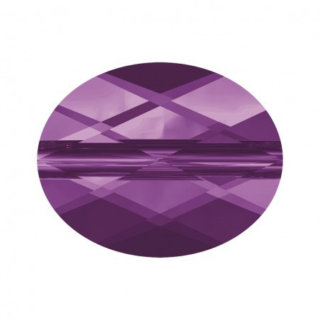 Swarovski 5051 Mini Oval Bead 8x6mm Amethyst 1ks