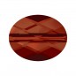 Swarovski 5051 Mini Oval Bead 10x8mm Crystal Red Magma 1ks