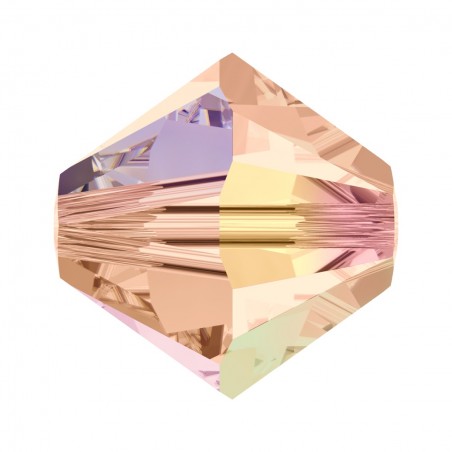 Swarovski 5328 4mm Light Peach AB