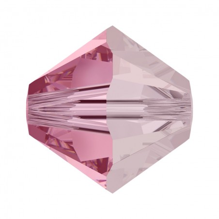 Swarovski 5328 4mm Light Rose Satin