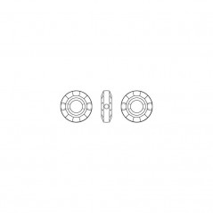 Swarovski 5139 Ring Bead 12:5mm Light Topaz 1ks