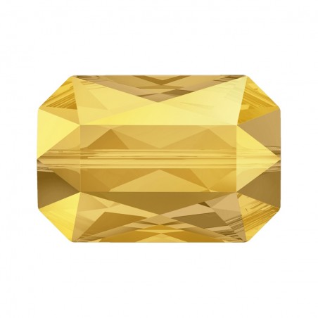 Swarovski 5515 Emerald Cut Bead 18mm Crystal Metallic Sunshine 1ks