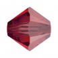 Swarovski 5328 4mm Light Siam Satin