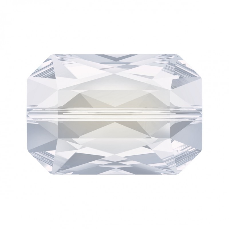 Swarovski 5515 Emerald Cut Bead 18mm White Opal 1ks