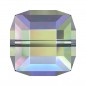 Swarovski 5601 Cube Bead 4mm Crystal Paradise Shine 8ks