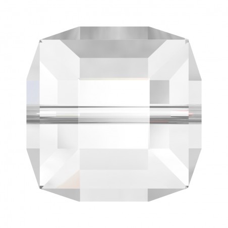 Swarovski 5601 Cube Bead 6mm Crystal 1ks