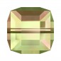 Swarovski 5601 Cube Bead 6mm Luminous Green 1ks