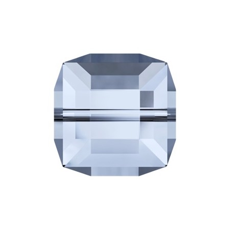 Swarovski 5601 Cube Bead 6mm Crystal Blue Shade 1ks