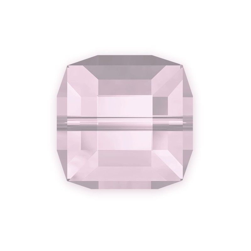 Swarovski 5601 Cube Bead 6mm Violet Opal 1ks