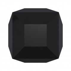 Swarovski 5601 Cube Bead 6mm Jet 1ks